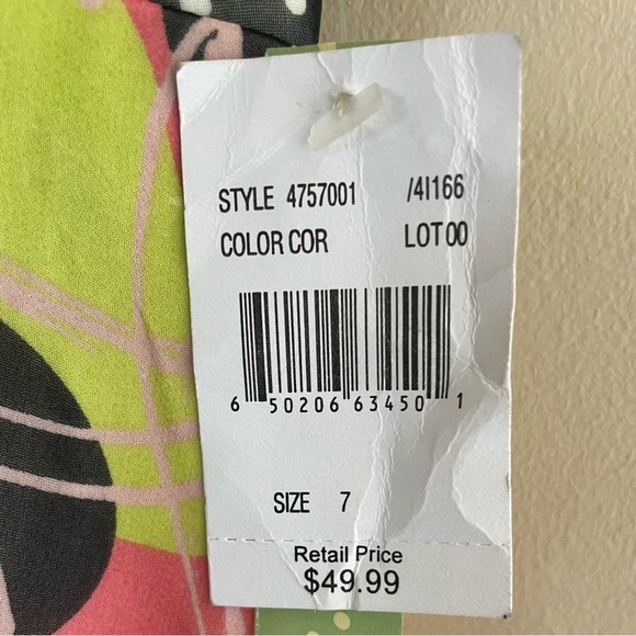 Johnny Martin Polka Dots Mini Dress Breezy Colourful Light Cute #0066 - Picture 7 of 10